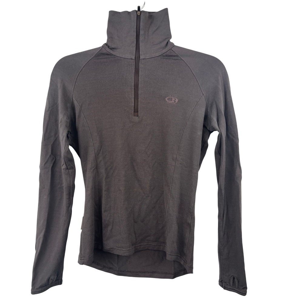 Icebreaker Bodyfit 260 Merino Wool Long Sleeve Half-Zip Base Layer SZS Hiking